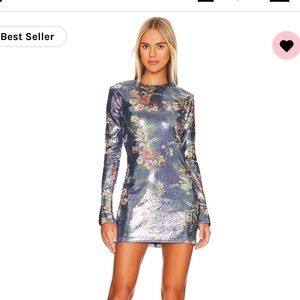 Amanda Uprichard dress Ayla sequin